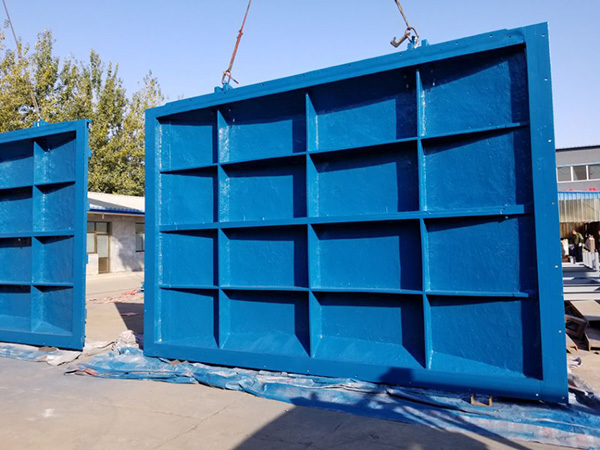 單向鑄鐵鑲銅閘門