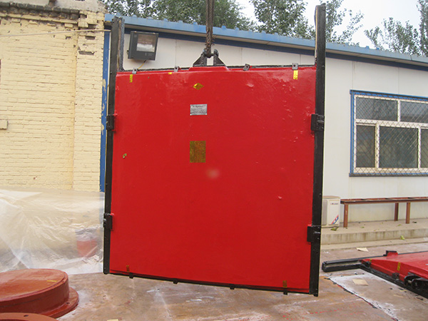 單向鑄鐵鑲銅閘門